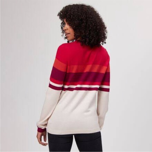 NWOT Faherty Sunray horizon sweater merino wool - Picture 2 of 8